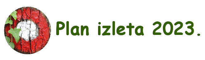 Plan izleta 2023.
